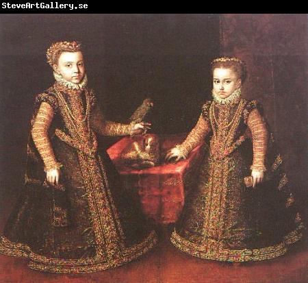 Sofonisba Anguissola Infantas Isabella Clara Eugenia and Catalina Micaela
